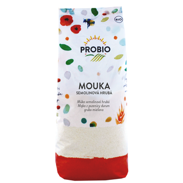 Mouka semolinová hrubá 400 g BIO PROBIO